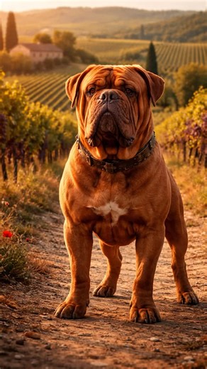 Shepherd Mixx on Instagram: "The Dogue de Bordeaux is an old soul in a red coat, built heavy with muscle and memory. Once he walked Roman roads and guarded French vines, and he hasn’t forgotten the job. Quiet, loyal, slow to stir; but when trouble arrives, he answers without theatrics. #doguedebordeaux #frenchmastiff #dog #dogsofinstagram #shepherdmixx"