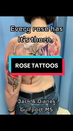 With pain comes a beautiful story. #roses #tattoos #rosetattoodesign