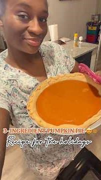 I just made a $5 pumpkin pie that taste like I put my whole foot in it 😭🎃 #pumpkinpie