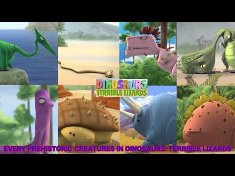Every Prehistoric Creatures In Dinosaurs: Terrible Lizards