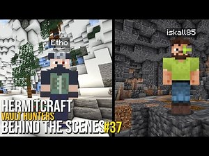 Who wins, Etho or Iskall? - HermitCraft Vault Hunters - Behind The Scenes