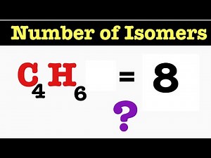 How many Isomers of C4H6