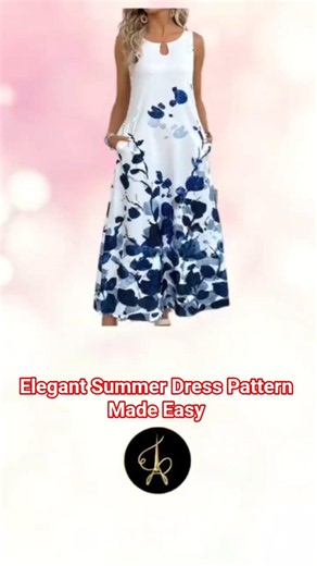 DIY Floral Dress Sewing Tutorial for Beginners #fashion