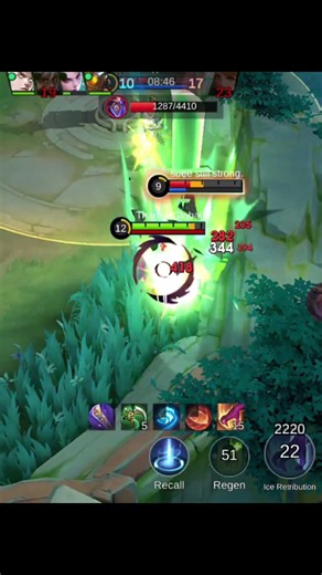 Crazy Damage Thamuz Jungler! 👿🔥 s4 #mlbb #shorts