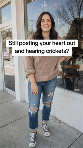 Tip #3 Start selling with emotion Nobody buys because of a PDF count, a module list or a Canva template They buy because they belive YOU have the solution they've been searching for. That's what Crickets to Clicks teaches you: how to shift from