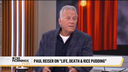 Actor Paul Reiser is releasing his first comedy special in more than 30 years: “Life, Death, and Rice Pudding.” “It actually has the secret of life hidden within the rice pudding,” he says of the inspiration for the title. | CBS Mornings