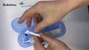 Newly upgraded toothbrush travel case, suitable for Oral-B/Oral-B Pro/Philips Sonicare/Aquasonic toothbrush, travel electric toothbrush box (blue)