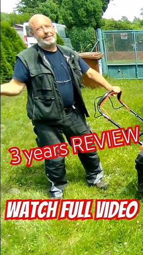 SCHEPPACH MS 173-51 - 3 years review petrol lawn mover engine start ‪@Angelicaaudio‬