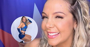 A loira do Tchan! Carla Perez surge com look icônico no Carnaval e antes e depois agita a web