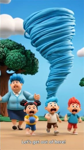 tornado twister tree running boys #kids #kidseating #kidsfood #disney #kidsmeal #kidstreats