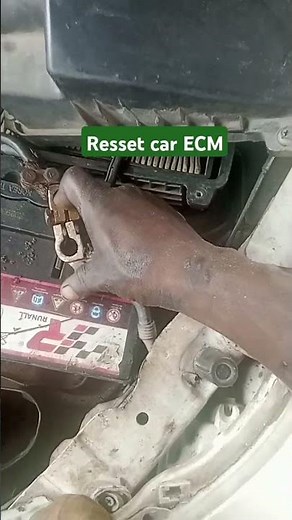 How to easily reset your car ECM #automobile #car #shorts