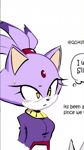 Blaze's Two Boyfriends💜(SONAZE COMIC DUB) #sonaze #sonicthehedgehog #comicdub #shorts #silvaze#ship