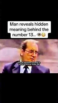 Man revealed what the number 13 really means.. 👁️🤯