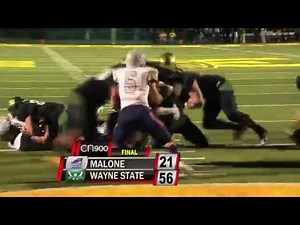 Football Game Highlights vs. Malone (Sept. 19, 2015)