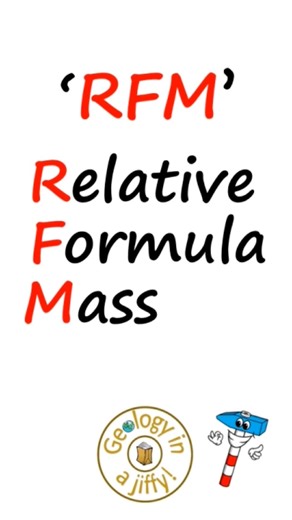 Relative Formula Mass, or RFM, or Mr