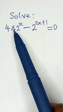 Master Exponential Equation with this Well Explained Video Tutorial