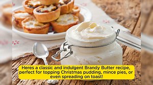 Rich and Creamy Brandy Butter