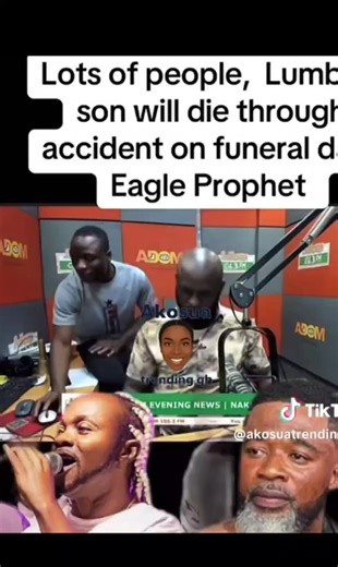 Many lives and Lumba's son will find eternal peace in a tragic accident on his funeral day. - eagle prophet #fypシ゚viralシfypシ゚ @highlight | Reynolds Appiah