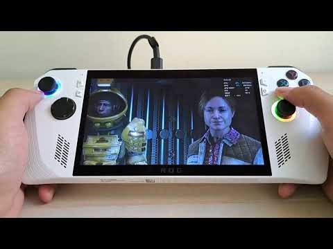 Asus ROG Ally / Alien: Isolation Gameplay