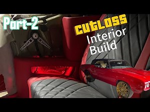 Lights in Panels of Oldsmobile Cutlass Interior Build Part 2