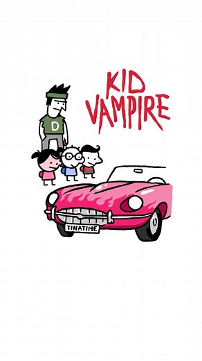 shoes off in the tinamobile | Kid Vampire