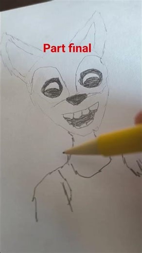 how to draw the Wolf analog in part 3!🐺⚠️