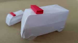 おりがみで救急車を折ってみよう！ – 簡単おりがみ道場