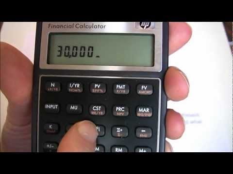 Capital Budgeting Part Two (HP10BII) -- Calculating Internal Rate of Return