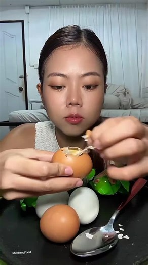Spicy Balut Eating Challenge - Mukbang ASMR Experience