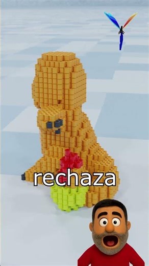 Charmander POKEMON #fanartfusebeads #fusebeads #diy #artkal #perler #hama