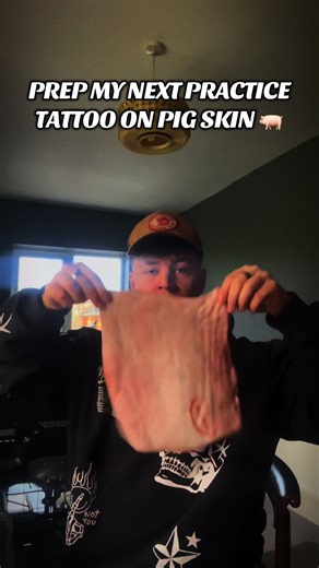 Next Beginner Tattoo Practice on Pigskin