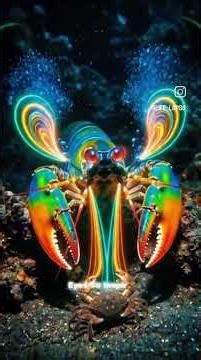 This shrimp has better Cameras than Nasa #biology #scienceinformation #science