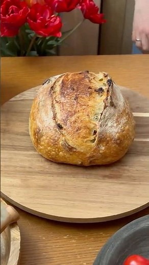 How to Shape a Perfect Batard | Final Result at the End of the Video! 🫶🏻Fresh Basil-Dried Tomato