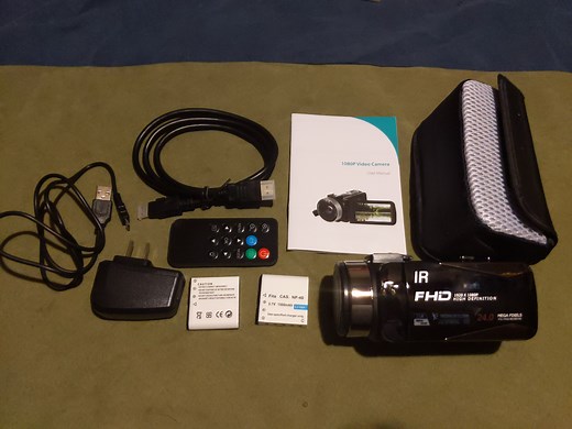 Watch 1080p video camera IR FHD 24 megapixels on Amazon Live