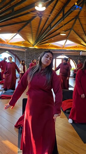 Osho Himalayas on Instagram: "OSHO Kundalini Meditation helps us express our life energy in totality through shaking & dancing. Interested in experiencing OSHO Active Meditation in a beautiful Himalayan valley? Comment ‘yes’. Or WhatsApp us at +917071042042 . . . #oshomeditationresort #oshomeditationcentre #oshoretreat #oshohimalayas #dharamshala"