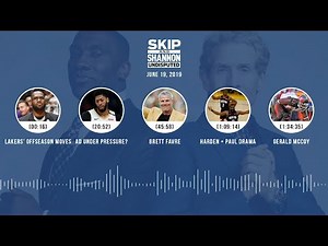 UNDISPUTED Audio Podcast (6.19.19) with Skip Bayless, Shannon Sharpe & Jenny Taft | UNDISPUTED