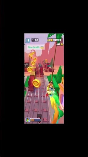 SUBWAY SURFERS NON STOP GAME PLAY! NO DEATH 😱#subwaysurfers #viralshort #drivensouls