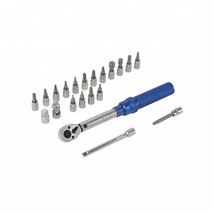 [Hot Item] 1/4-Inch Drive Click Torque Wrench Set 72-Tooth Dual-Direction Reversible Torque Wrench with Extension Bar and Adaptor Bits Set
