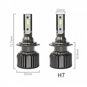 [Hot Item] 6500K Cool White Halogen Bulb Replacement H7 LED Headlight All-in-One Conversion Kit