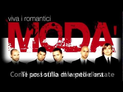 Modà - Timida (Testo)