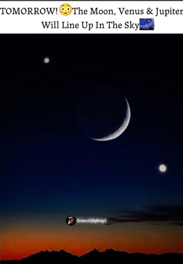 May 19, 2026: Moon, Venus & Jupiter Will Light Up The Evening Sky!🌌