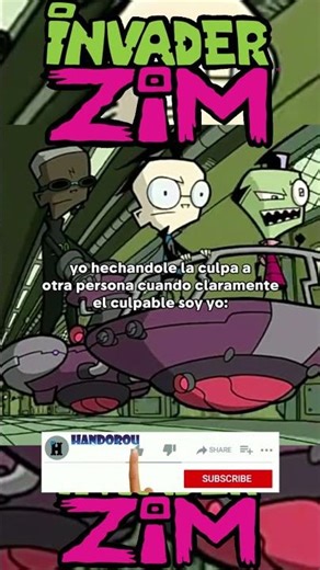 Zim never loses - Zim invader