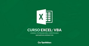 Curso de Excel: VBA | OpenWebinars
