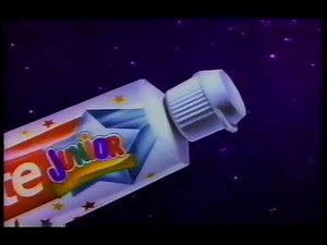 Colgate Junior Toothpaste. 80s Commercial