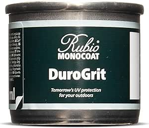 Rubio Monocoat DuroGrit Outdoor Wood Oil, Stain & Sealer - Foxy Brown | 1 Layer, UV Protection for Deck, Fence & Furniture | 30 ml Sample