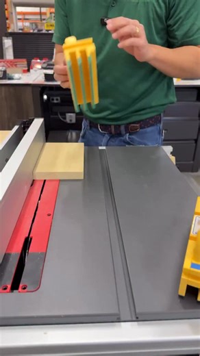 1.8K views · 23 reactions | The GRR-RIPPER 2GO gives you 3-directional control to safely grip, guide, and protect your hands on the table saw — all while making smoother, more accurate cuts.  Compact. Affordable. Ready out of the box. Work safer. Work smarter. Build your dreams.®  Available now at select Central Florida Home Depot stores. https://www.homedepot.com/p/Microjig-GRR-RIPPER-2GO-3D-Pushblock-GR2-GO/324433484 | Microjig | Facebook