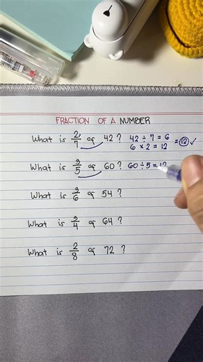 47K views · 453 reactions | Fraction of a number類✅ #viral #viralreel #mathreels #mathchallenge #trending #learnmath #mathtricks #mathpuzzle #explorepage #mathlover #mathfun #brainchallenge #mathgenius #educationreels #smartcontent | KnowLedge Explains | Facebook