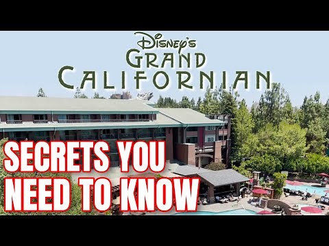 Disneyland's Grand Californian 2021 FULL Tour & Secrets | Everything You NEED To Know Before You Go