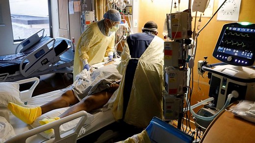 US life expectancy decreased by nearly 2 years in 2020