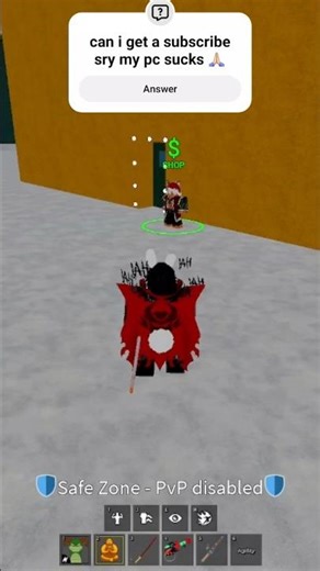 Is this W luck.. did i get a mythical ... 😱 in Blox fruit Gatcha... #roblox #shorts
